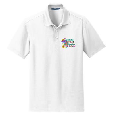 Retro WonT Stop For Gas But ILl Stop For A Tea Bomb Dry Zone Grid Polo