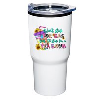 Retro WonT Stop For Gas But ILl Stop For A Tea Bomb Tumbler