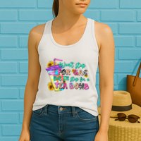 Retro WonT Stop For Gas But ILl Stop For A Tea Bomb Womens Tank Top