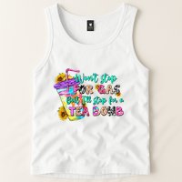 Retro WonT Stop For Gas But ILl Stop For A Tea Bomb Tank Top