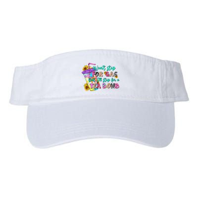 Retro WonT Stop For Gas But ILl Stop For A Tea Bomb Visor