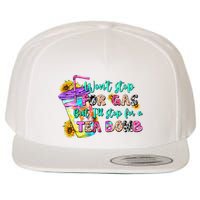 Retro WonT Stop For Gas But ILl Stop For A Tea Bomb Wool Snapback Cap