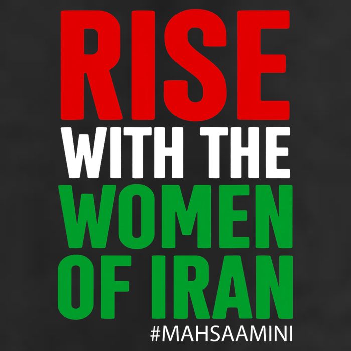 RISE WITH THE WOMEN OF IRAN Women Life Freedom Stand With Women Beanie