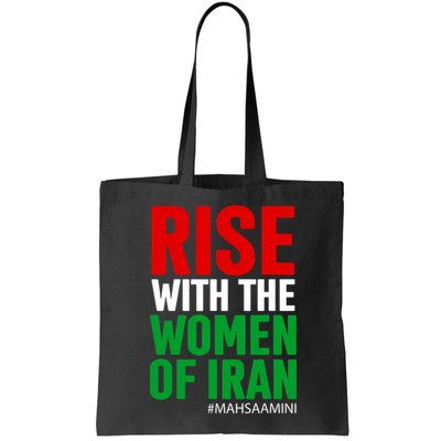 RISE WITH THE WOMEN OF IRAN Women Life Freedom Stand With Women Bag