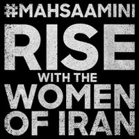 RISE WITH THE WOMEN OF IRAN #Mahsaamini Impact Tech Backpack