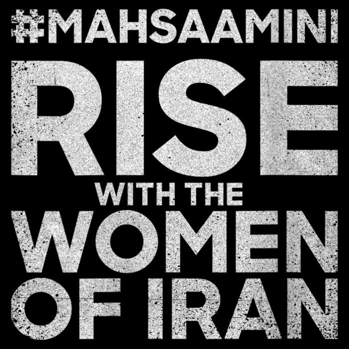 RISE WITH THE WOMEN OF IRAN #Mahsaamini Impact Tech Backpack