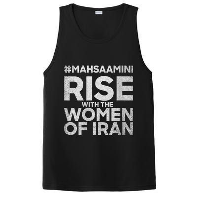 RISE WITH THE WOMEN OF IRAN #Mahsaamini PosiCharge Competitor Tank