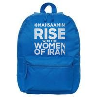 RISE WITH THE WOMEN OF IRAN #Mahsaamini 16 in Basic Backpack