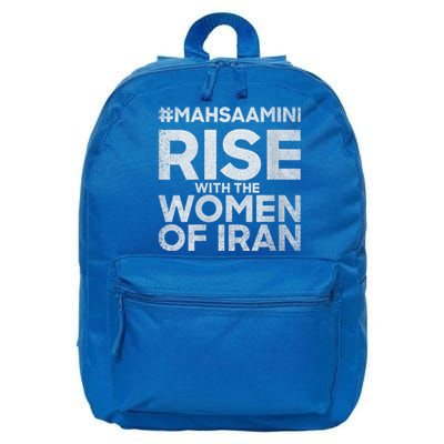 RISE WITH THE WOMEN OF IRAN #Mahsaamini 16 in Basic Backpack