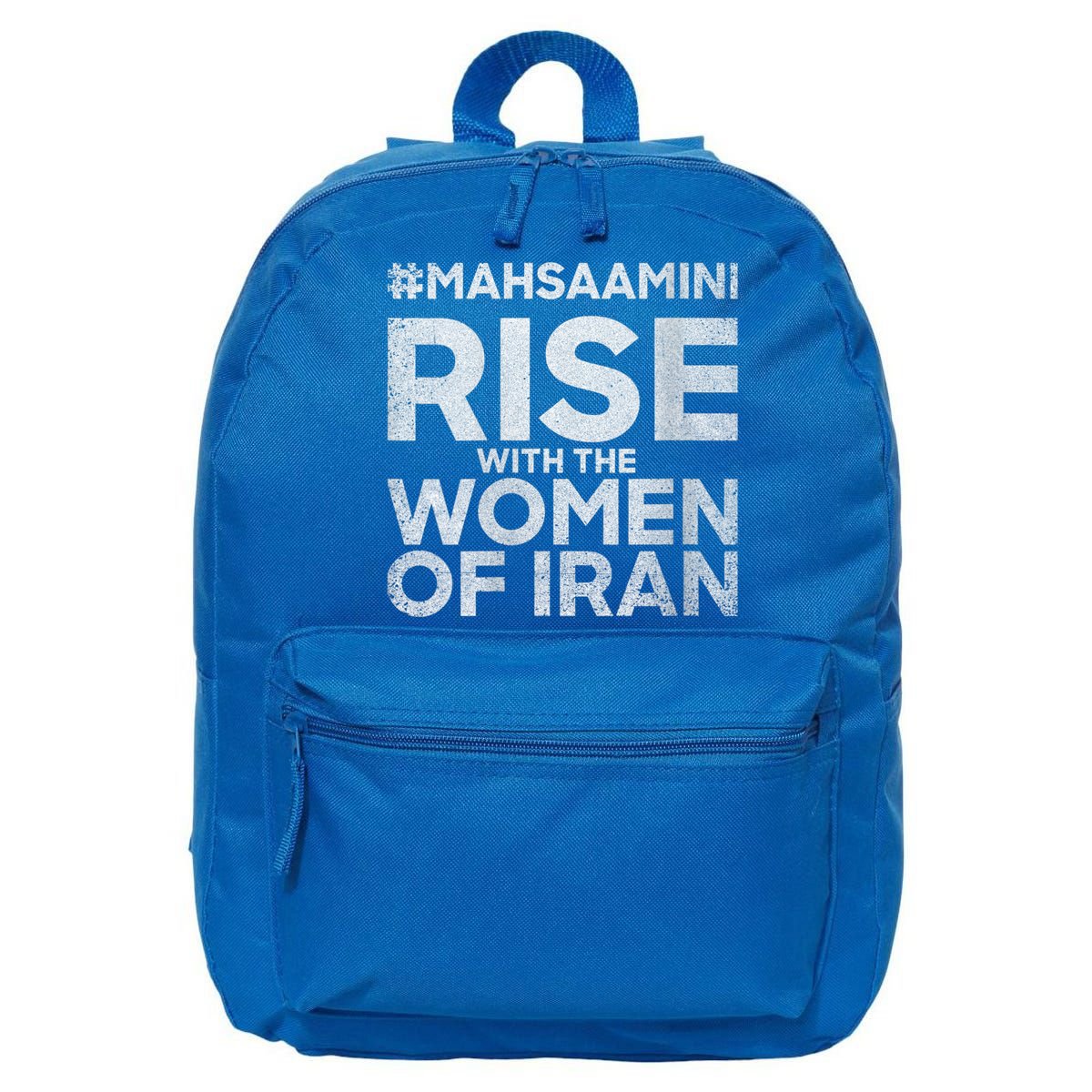 RISE WITH THE WOMEN OF IRAN #Mahsaamini 16 in Basic Backpack