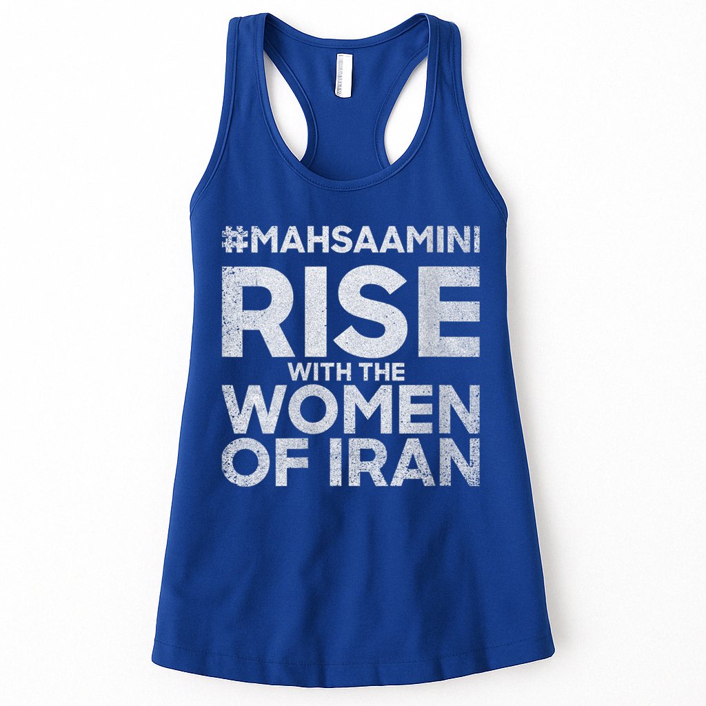 RISE WITH THE WOMEN OF IRAN #Mahsaamini Womens Tank Top
