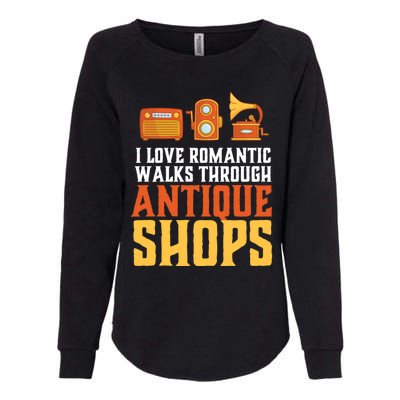 Rotic Walk Through Antique Shop Funny Antique Collector Gift Womens California Wash Sweatshirt