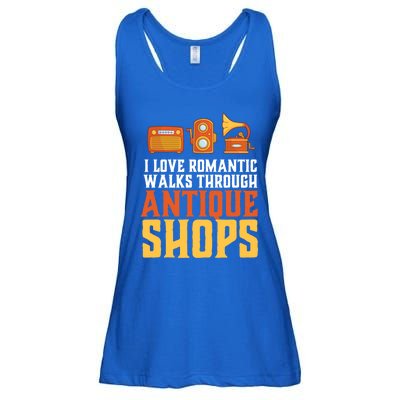 Rotic Walk Through Antique Shop Funny Antique Collector Gift Ladies Essential Flowy Tank