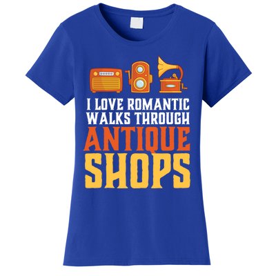 Rotic Walk Through Antique Shop Funny Antique Collector Gift Women's T-Shirt