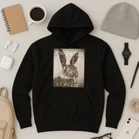 Retro Who The F_ck Is Alice Funny Rabbit  Hoodie