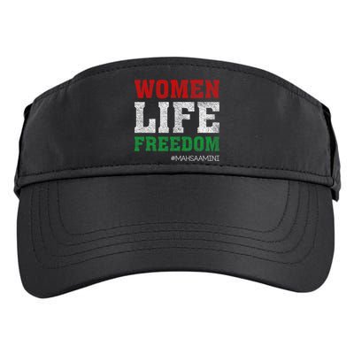 RISE WITH THE WOMEN OF IRAN Women Life Freedom #Mahsaamini Life Freedom Design Adult Drive Performance Visor