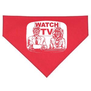 Retro Watch Tv USA-Made Doggie Bandana