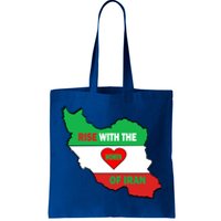 Rise With The Of Iran Freedom Flag Gift Tote Bag