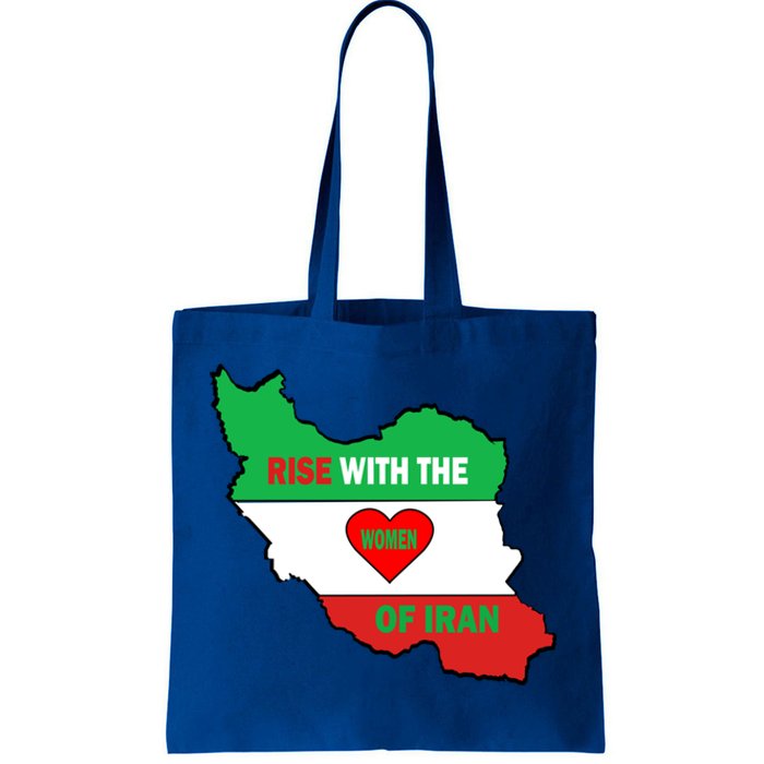 Rise With The Of Iran Freedom Flag Gift Tote Bag