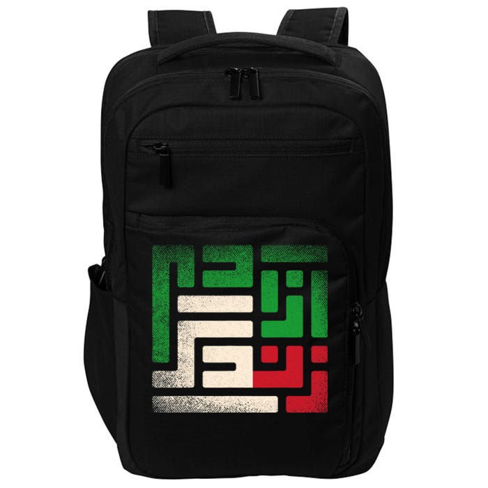 RISE WITH THE WOMEN OF IRAN Women Life Freedom #Mahsaamini Impact Tech Backpack