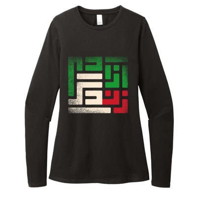 RISE WITH THE WOMEN OF IRAN Women Life Freedom #Mahsaamini Womens CVC Long Sleeve Shirt