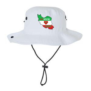 Rise With The Of Iran Freedom Flag Great Gift Legacy Cool Fit Booney Bucket Hat