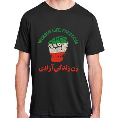 Rise With The Women Of Iran Women Life Freedom #Mahsaamini Life Freedom Gift Adult ChromaSoft Performance T-Shirt