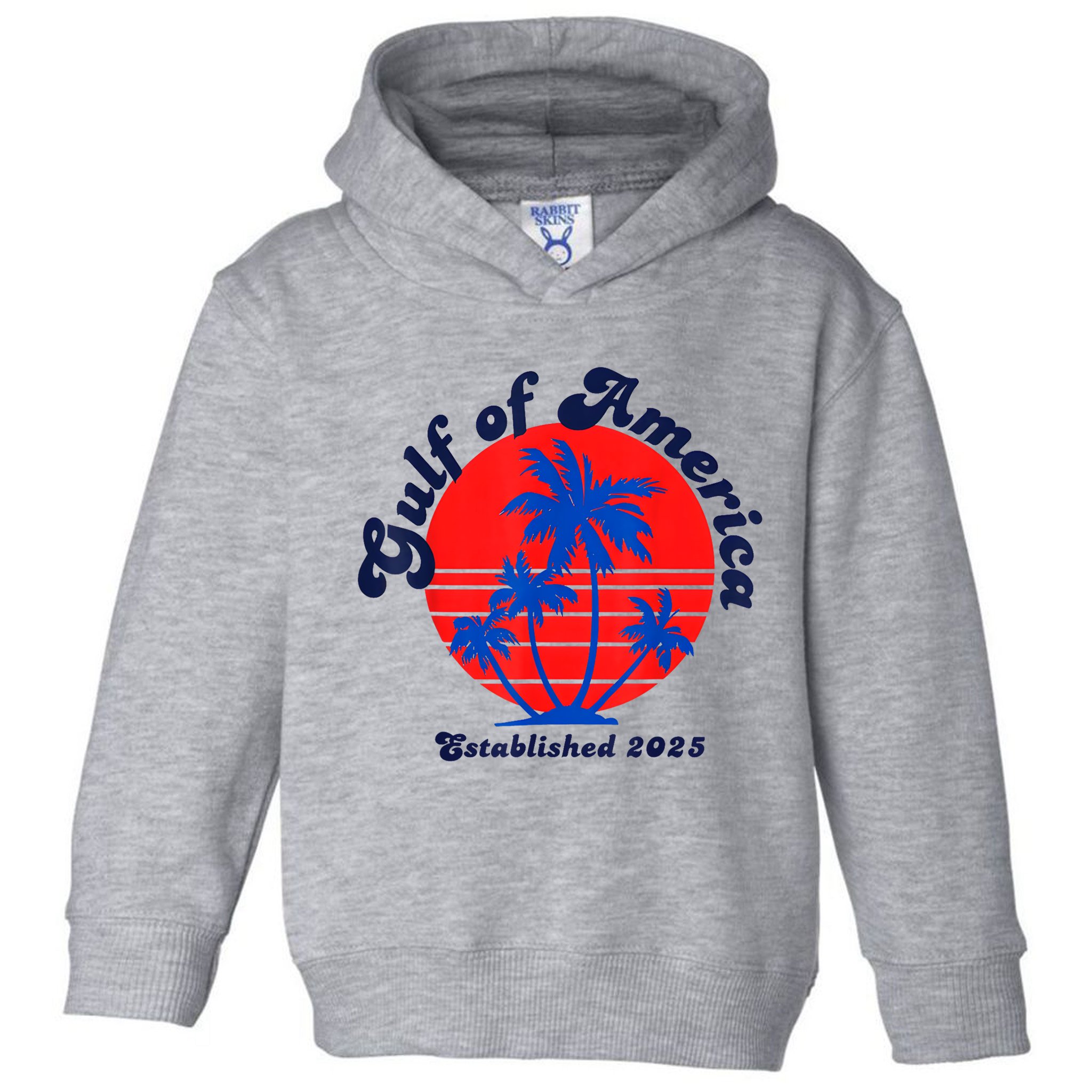Retro Welcome To Americas Gulf Trump Mexico America 2025 Toddler Hoodie