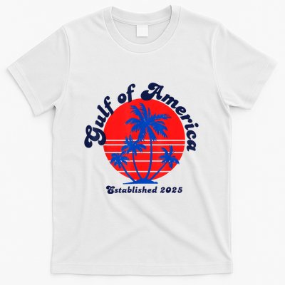 Retro Welcome To Americas Gulf Trump Mexico America 2025 T-Shirt