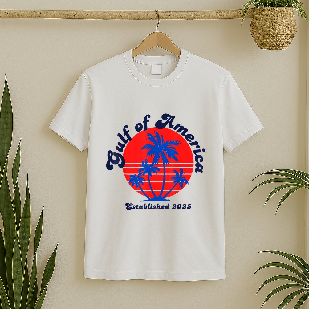 Retro Welcome To Americas Gulf Trump Mexico America 2025 T-Shirt