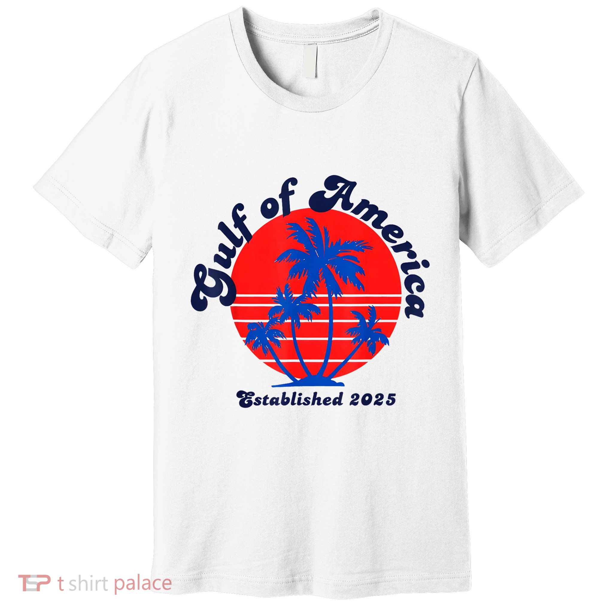 Retro Welcome To Americas Gulf Trump Mexico America 2025 Premium T-Shirt
