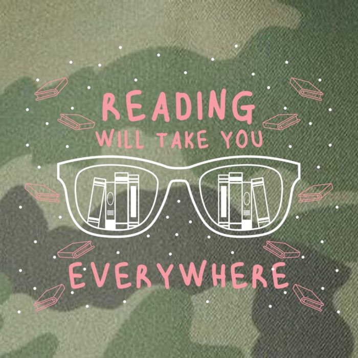 Reading Will Take You Everywhere Reader Library Literary Gift Legacy Tie Dye Trucker Hat
