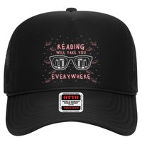 Reading Will Take You Everywhere Reader Library Literary Gift Hat