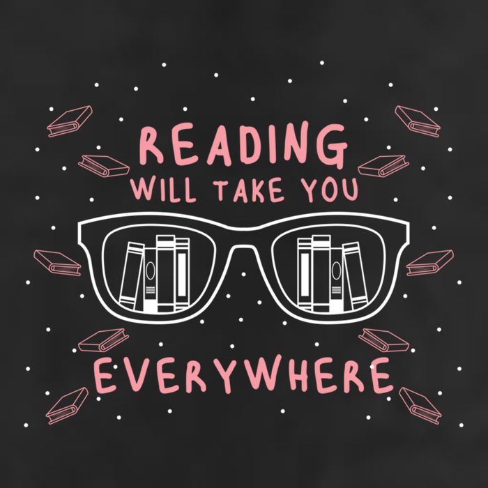 Reading Will Take You Everywhere Reader Library Literary Gift Hat