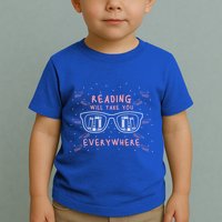 Reading Will Take You Everywhere Reader Library Literary Gift Toddler T-Shirt