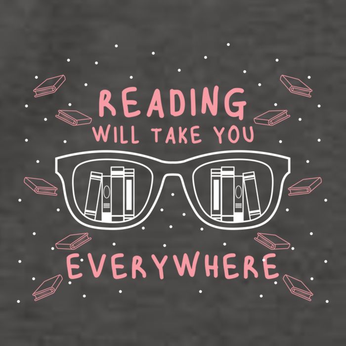 Reading Will Take You Everywhere Reader Library Literary Gift Vector Backpack