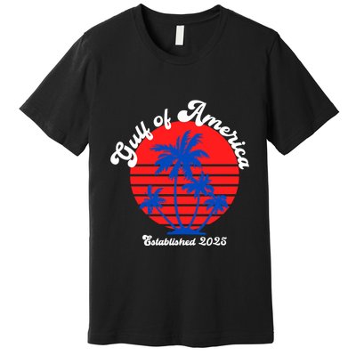 Retro Welcome To Americas Gulf Trump Mexico America 2025 Premium T-Shirt