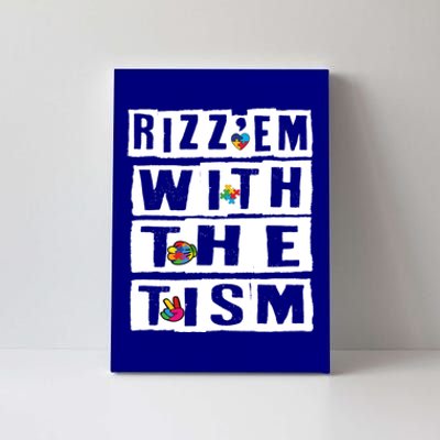 RizzEm With The Tism Gift Canvas