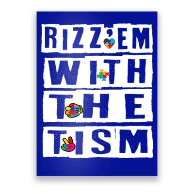 RizzEm With The Tism Gift Poster