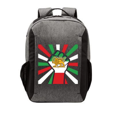 Rise With The Women Of Iran Women Life Freedom Mahsaamini Iranian Flag Fist Vector Backpack