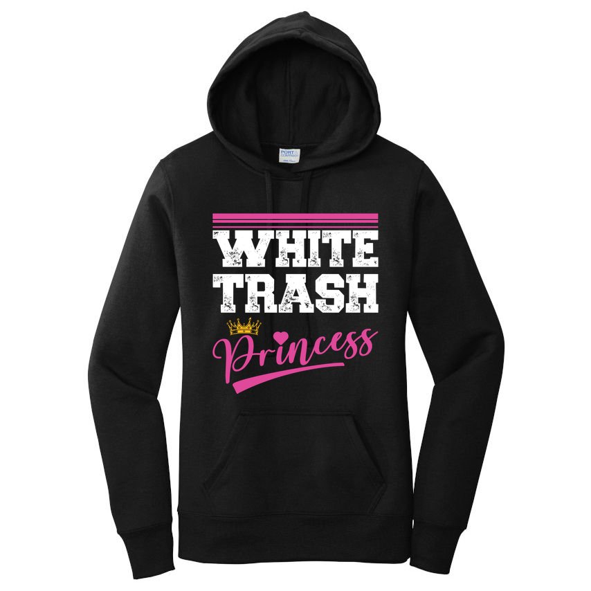 Redneck White Trash Princess Women's Pullover Hoodie