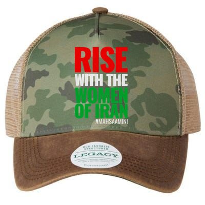 Rise With The Women Of Iran #Mahsa Amini Legacy Tie Dye Trucker Hat
