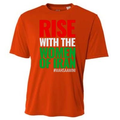 Rise With The Women Of Iran #Mahsa Amini Cooling Performance Crew T-Shirt