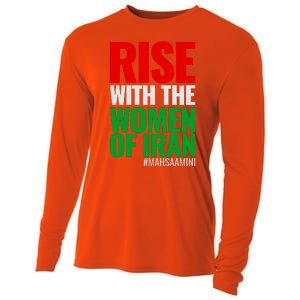 Rise With The Women Of Iran #Mahsa Amini Cooling Performance Long Sleeve Crew