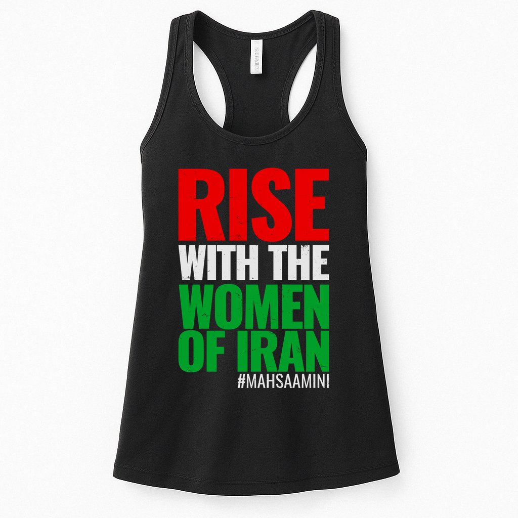 Rise With The Women Of Iran #Mahsa Amini Womens Tank Top