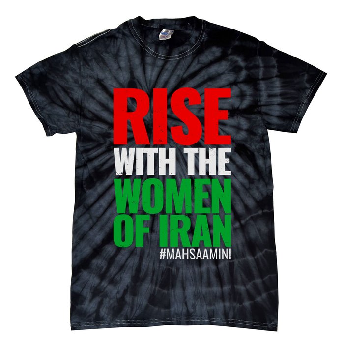 Rise With The Women Of Iran #Mahsa Amini Tie-Dye T-Shirt