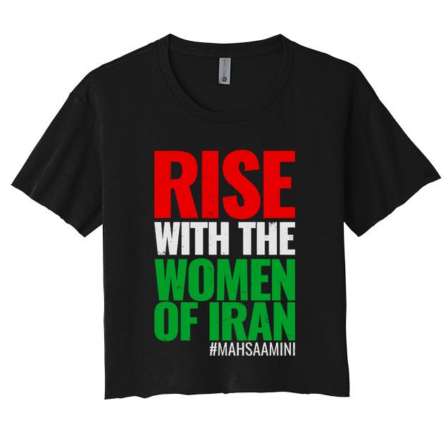 Rise With The Women Of Iran #Mahsa Amini Crop Top