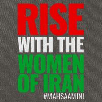 Rise With The Women Of Iran #Mahsa Amini Cotton Canvas Backpack