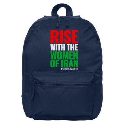 Rise With The Women Of Iran #Mahsa Amini 16 in Basic Backpack