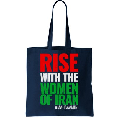 Rise With The Women Of Iran #Mahsa Amini Tote Bag